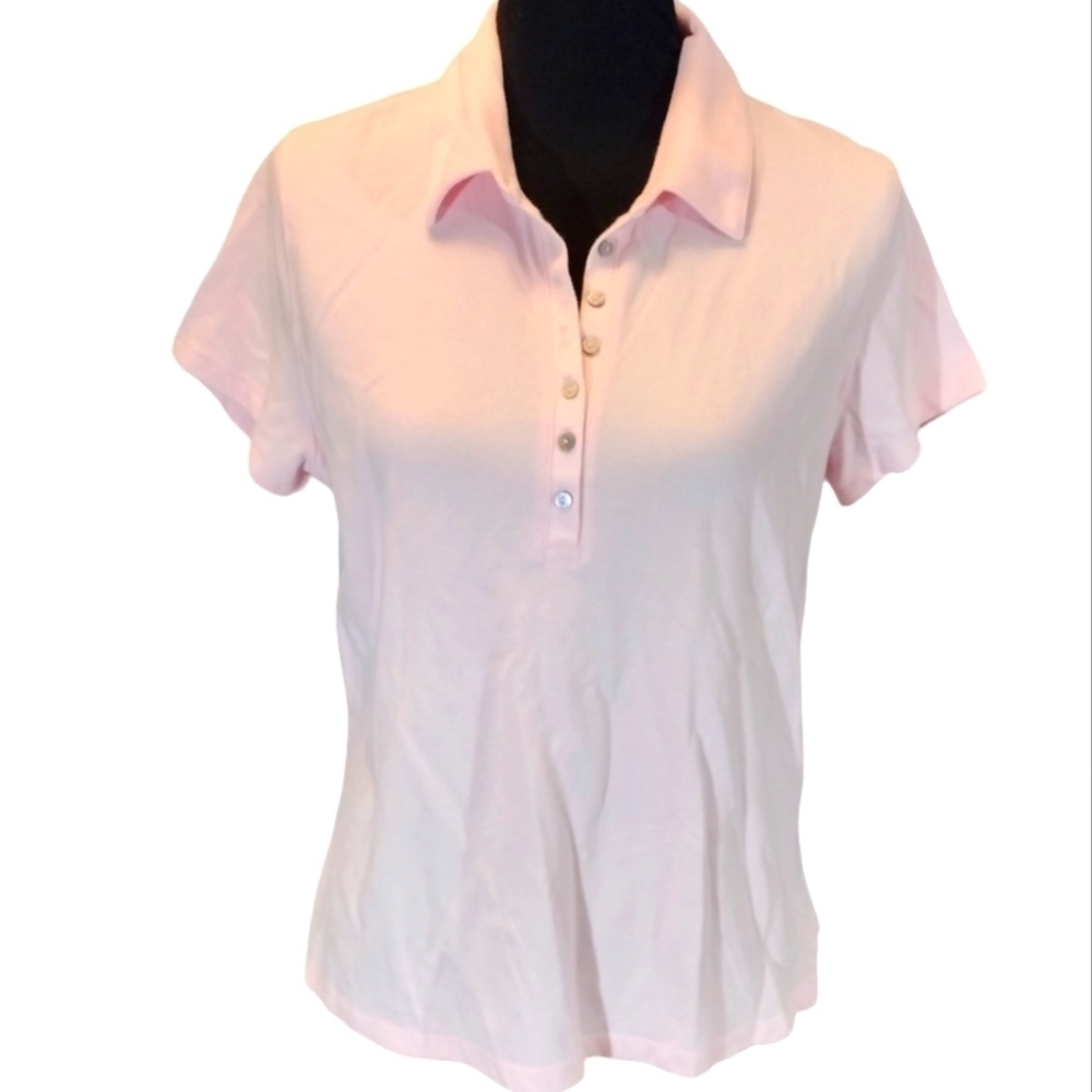 ST. John's Bay Pink Polo